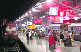 A view of the Dehradun railway station