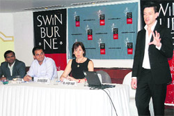 Pro Vice-Chancellor, Swinburne University of Technology in Melbourne, Australia, during a seminar in Ludhiana 