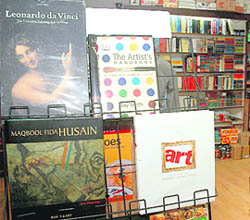 Capital Book Depot showcases its collection of art books
