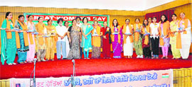 Fourteen women were honoured by the Shaheed Memorial Sewa Society in Ludhiana on Friday.