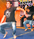 Students of the International Institute of Planning and Management, Chandigarh, perform at the welcome event for the first batch of MBA/ BBA in Chandigarh.