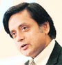 Minister of State for External Affairs Shashi Tharoor 