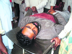 Anil Tomar whose appendix got burst allegedly during police torture in Roorkee.