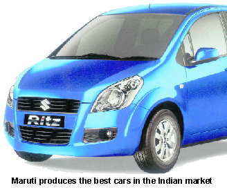 Maruti produces the best cars in the Indian market