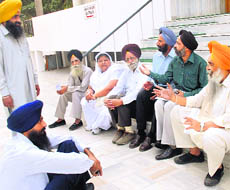1984 riot victims at the Sector 11 gurdwara on Sunday.