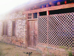 A locked house in Shahdra Shrief. 