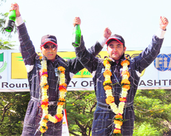 Chandigarhs Team Thunderbolt celebrate after winning the Maharashtra Leg