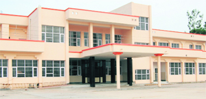The trauma centre building in Ambala. 