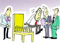 According to our companys policy, every recruit has to undergo a six-week stress-busting programme!