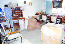 A view of the post office in the PAP complex in Jalandhar