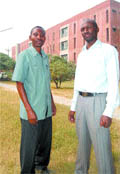 Students from Kenya at Guru Nanak Dev University in Amritsar.