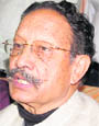Former CM BC Khanduri addresses the media in Dehradun on Friday