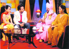Iconic folk-singer Mohammad Sadique, along with his duet-singing partner Sukhjit Kaur in Sohani Saver