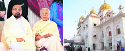 Jainism and Sikhism have little in common. Yet there have been eminent Jains who were admirers of the Sikh Gurus and came to their help in difficult times