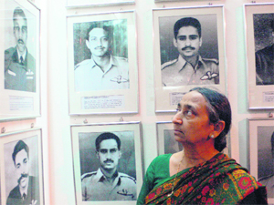 Damayanti Tambay is an icon symbolising the struggle of families of missing soldiers