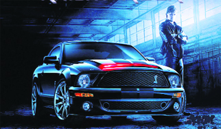 Knight Rider is a series about a superhero having a super car. The car has a mind of its own and can tackle criminals
