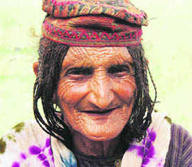 Wearing embroidered caps is still a tradition with older women, while many younger women have given this up