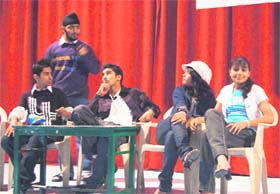 Students of Scholars' Home School stage a play in Dehradun