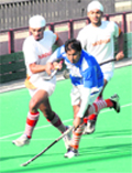 A match in progress in Chandigarh