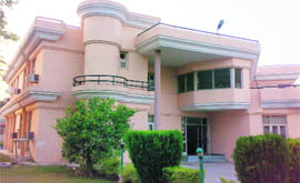 The PSEB rest house at Badal village.