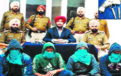 The accused in police custody at Phillaur