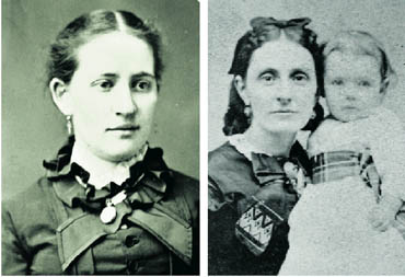 Some portraits from an old photo album ca. 1860
