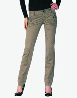 The western wear of trousers spells an image of professionalism, in addition to modernity 