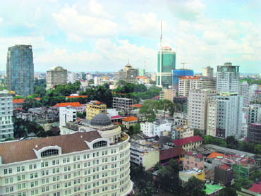 Ho Chi Minh City looks every inch a modern metropolis with five-star hotels and skyscrapers