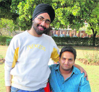 Jaskaran Singh Arora with Rahul Gauba