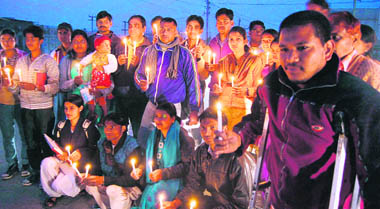 The Uttarakhand Paralympic Association took out a candle march on the occasion of World Disability Day from Sevala Chowk to Transport Nagar in Dehradun on Thursday. Prem Kumar, president, Uttarakhand Paralympic Association, said the march aimed at creating awareness about the needs of physically challenged people. Through the march, the association also created awareness about the Disability Act,1995, that speaks of providing various facilities like equal rights, opportunities and full participation in all acts of life. 