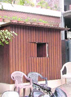 Newly constructed picket at ADC (G) Kuldeep Singhs residence.