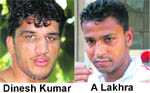 Jitender Kumar (Right) Dinesh Kumar