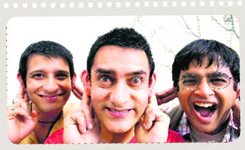 Rajkumar Hiranis 3 Idiots depicts the lives of students in universities