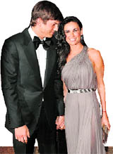 Ashton Kutcher & Demi Moore