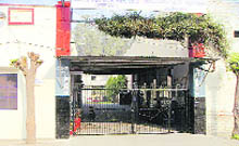 A school that remained closed in protest against the education board at Doraha on Tuesday.