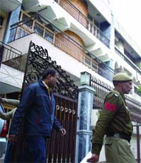 The Ashok Vihar house of the jeweller