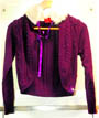 Purple sweater with fur