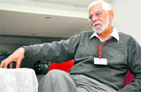 Anup Singh Khosla, Chief Financial Officer of Helpage India who was in Dehradun on Friday. A Tribune photograph