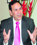 Jagrup Brar, Member, Legislative Assembly, Surrey, in Ludhiana on Friday.