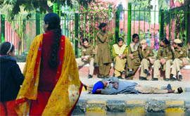 THE HARD BED OF POVERTY
