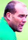 South Africa's Jacques Kallis looks on during a training session before their second Test against England at Kingsmead in Durban, on Wednesday