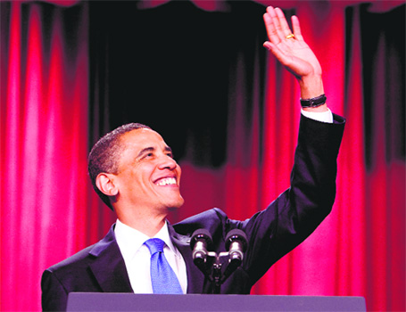 Barack Obama created history when he became the first black President of the US.