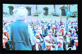 A scene from Osama screened at the festival. 