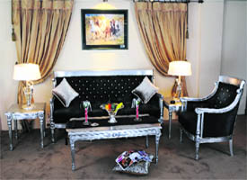 finish combined with the classical style creates an elegant and luxurious ambience in modern homes