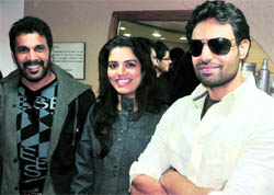 Waqar Sheik, Kashish and Lakhwinder in Ludhiana on Wedneday