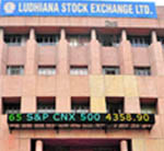 The newly installed ticker outside the LSE in Ludhiana