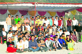 A camp organised by NGO Manav that concluded at Rishikesh on Thursday