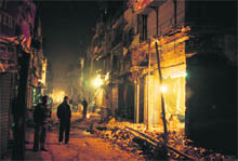 MC workers demolish illegal structures in Chaura Bazaar;