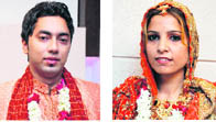 File photos of Chamanjot Singh and Manpreet Kaur