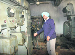 A fire broke out at a transformer following a short circuit near the Nehru Hospital at the PGI today.